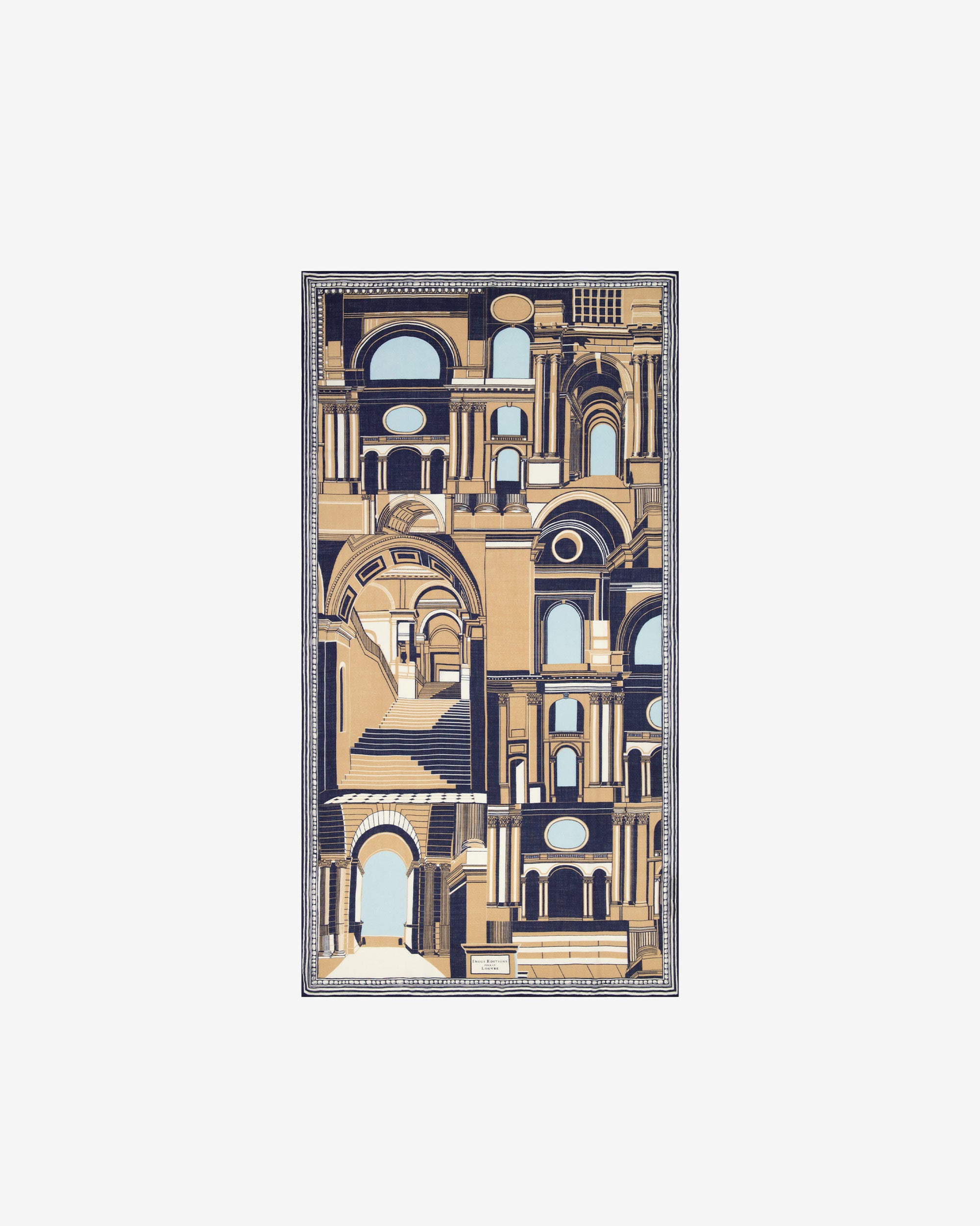 Inoui Editions Etole 100 Architecture Scarf