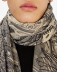 Inoui Editions Etole 100 Wool Silk Piranesi Scarf