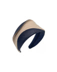 JENNIFER OUELLETTE Raffia With Linen Matisse Headband