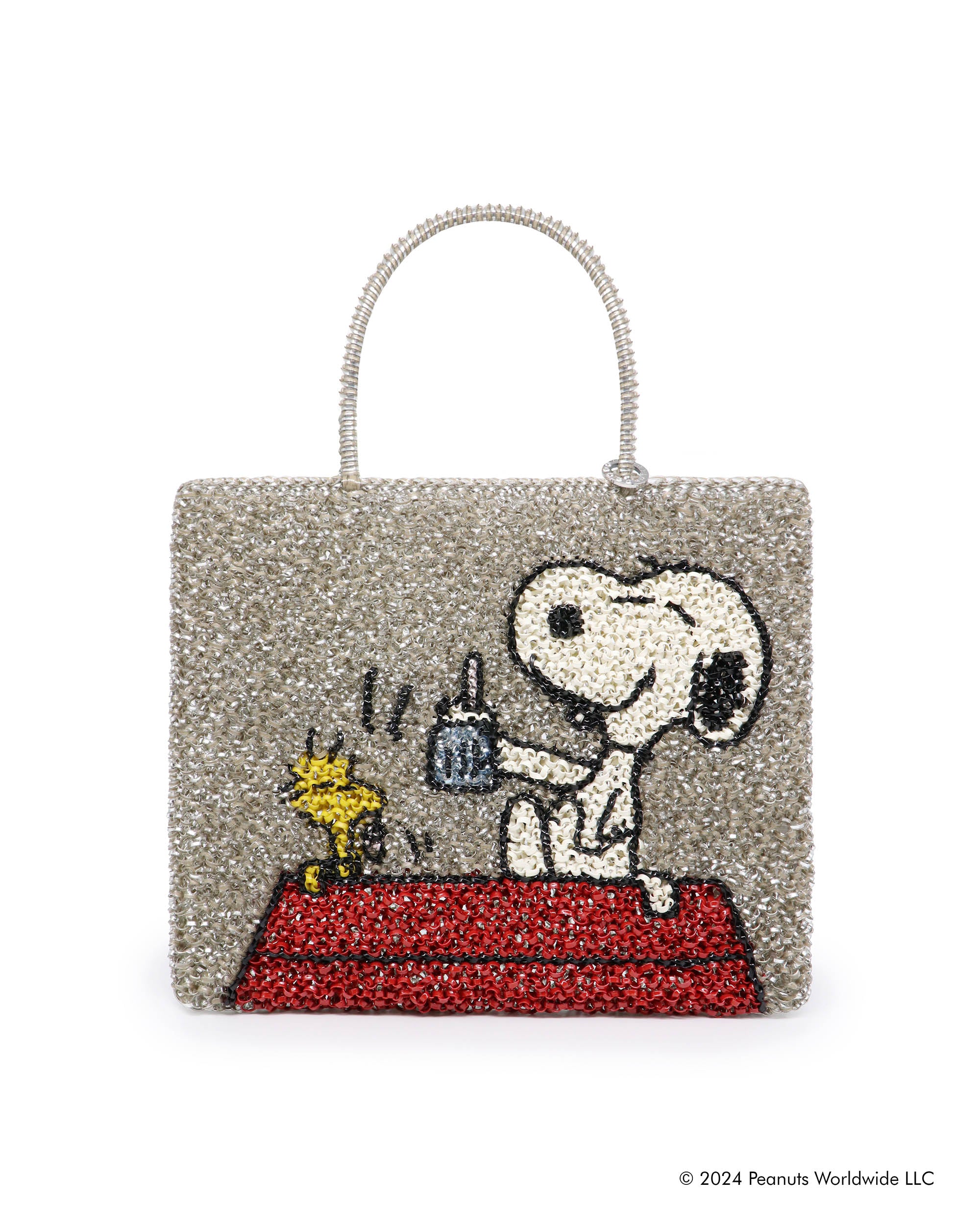 ANTEPRIMA WIREBAG x Snoopy Standard Wirebag