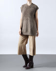 MIHOKO SAITO Shaggy Yarn Long Vest