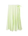 MIHOKO SAITO Double Flare Sheer Jersey Stretch Skirt