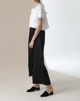 MIHOKO SAITO Wide Silk Nylon Pants