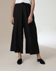 MIHOKO SAITO Wide Silk Nylon Pants