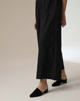 MIHOKO SAITO Wide Silk Nylon Pants