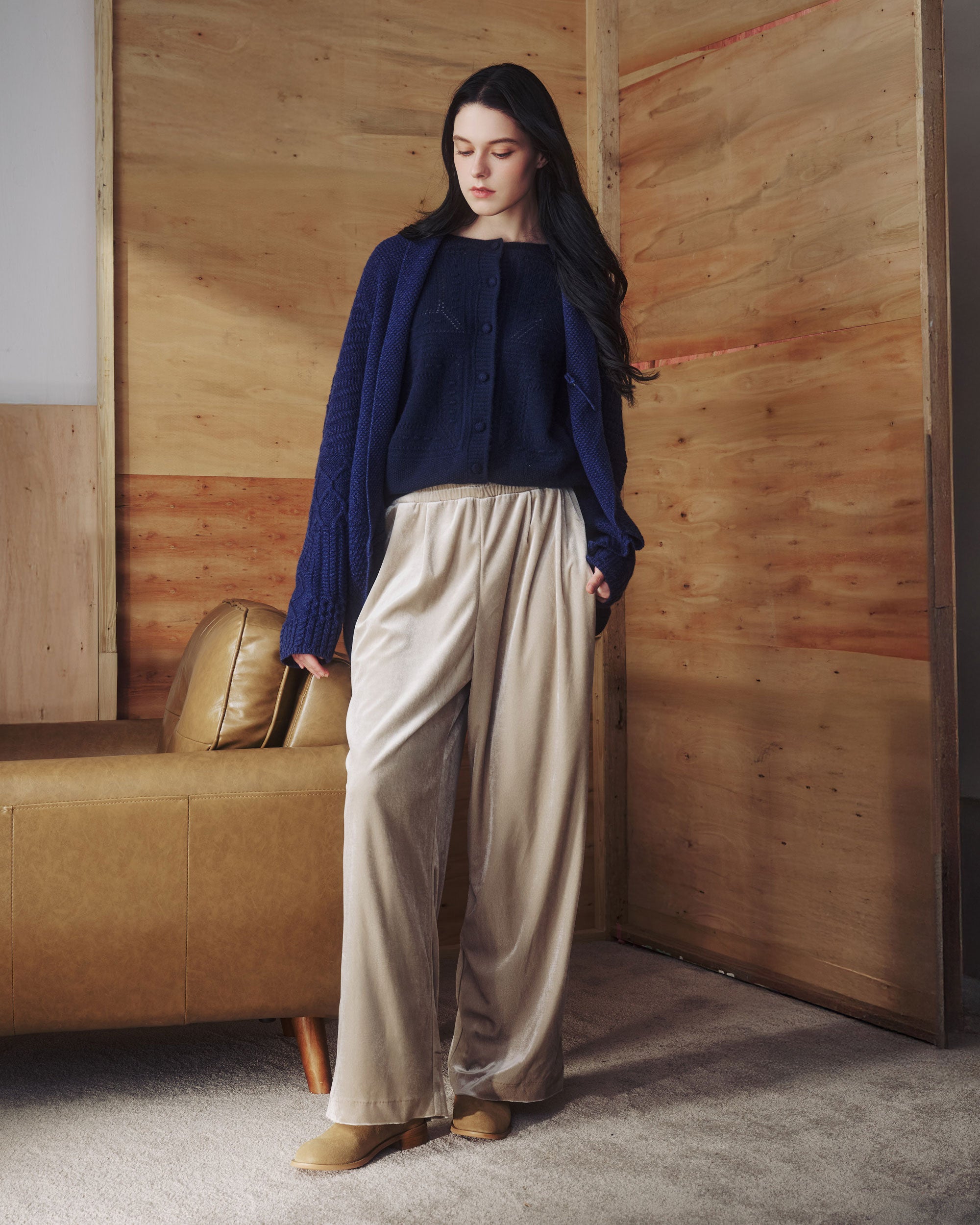 MIHOKO SAITO Velvet Pants