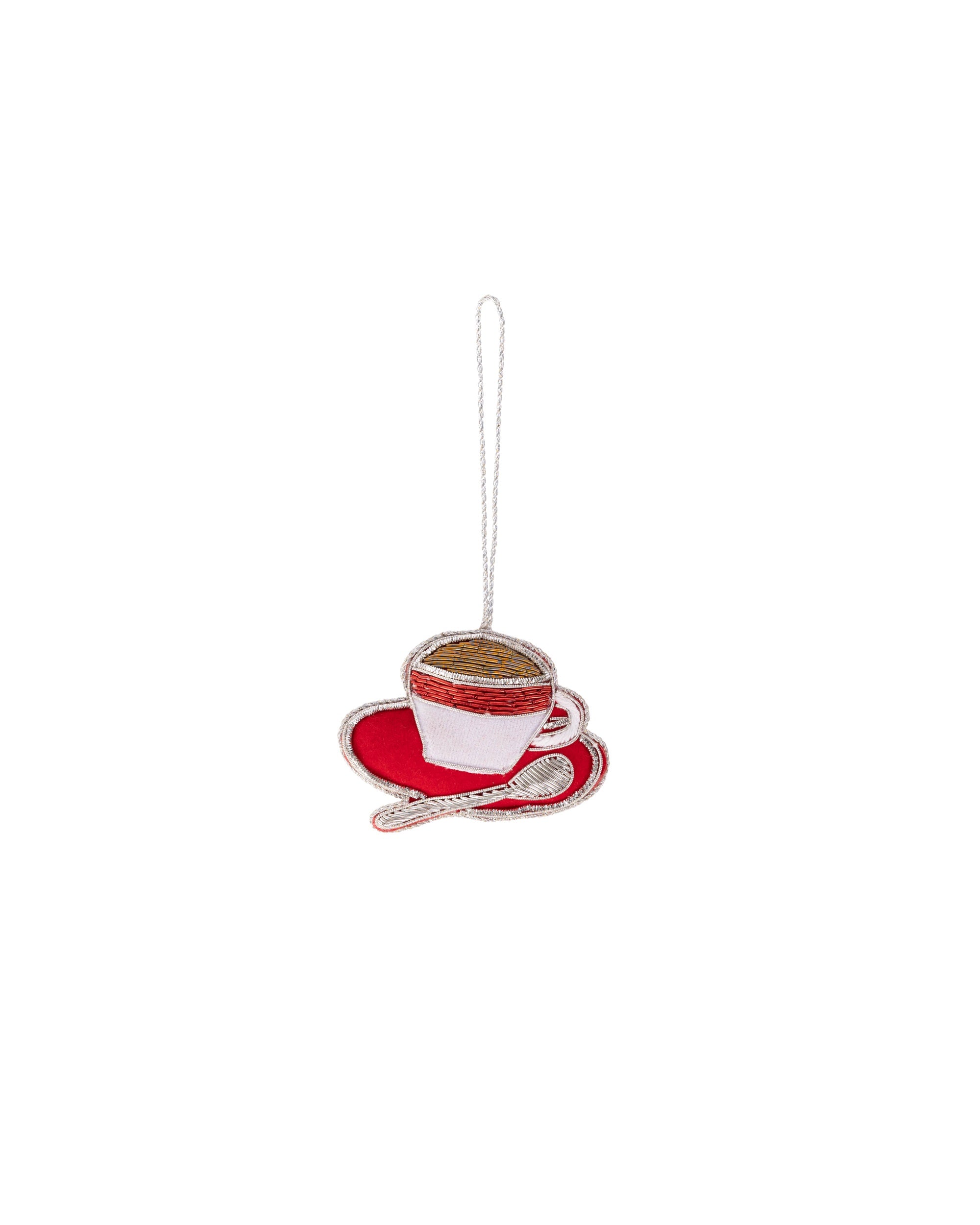 VARSHA JARIWALA Cup With Spoon Ornament