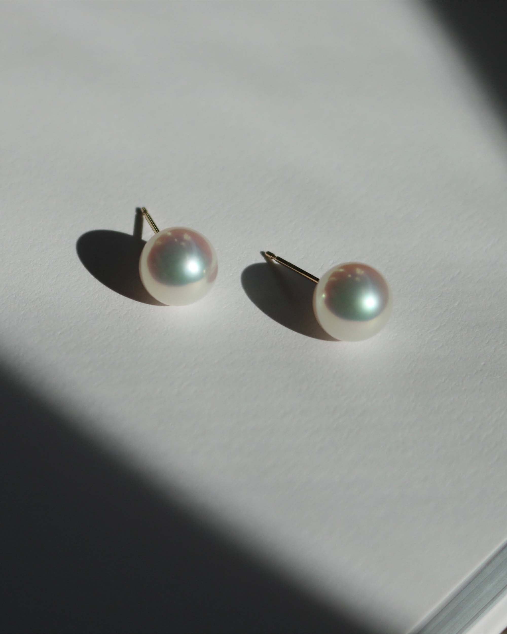 NEUF Akoya Pearl Earrings