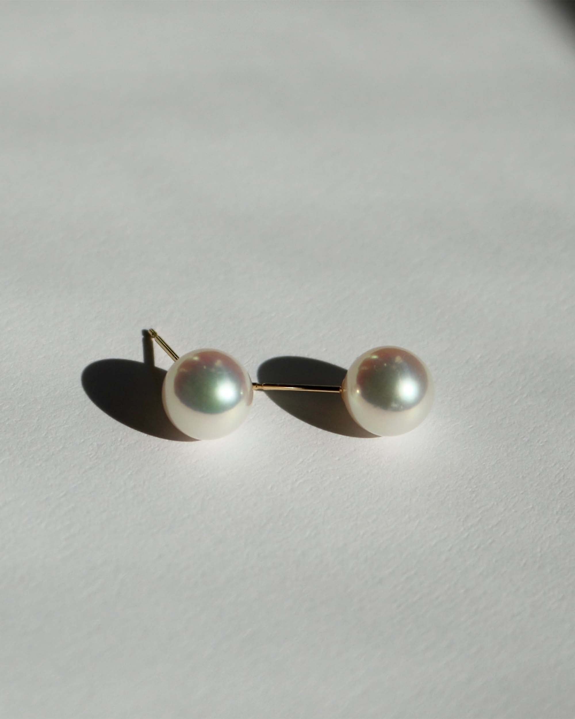 NEUF Akoya Pearl Earrings