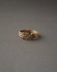 NOGUCHI Brown Diamond 3 Layer Pinky Ring