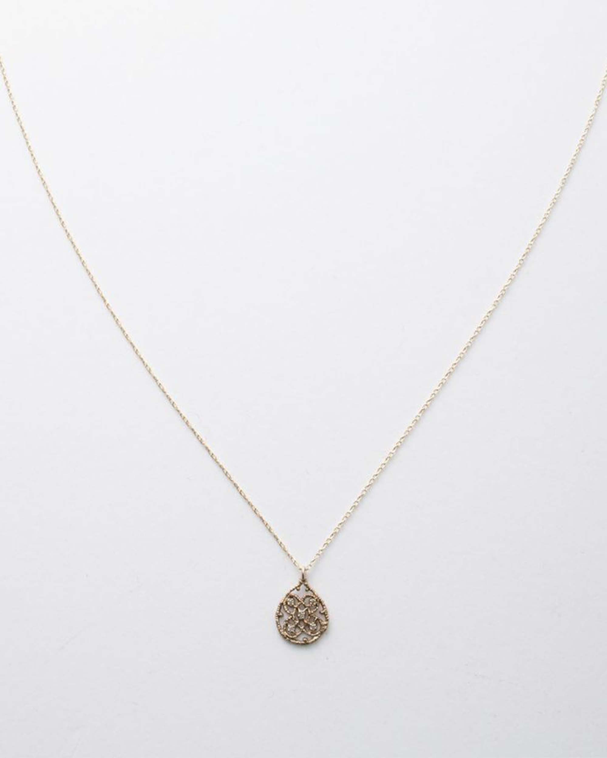 NOGUCHI White Dia Necklace