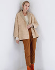 NORAH SUE Double Face Wool Blazer