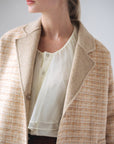 NORAH SUE Double Face Wool Blazer