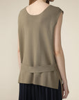 NORAH SUE Rayon Mix Essential Vest