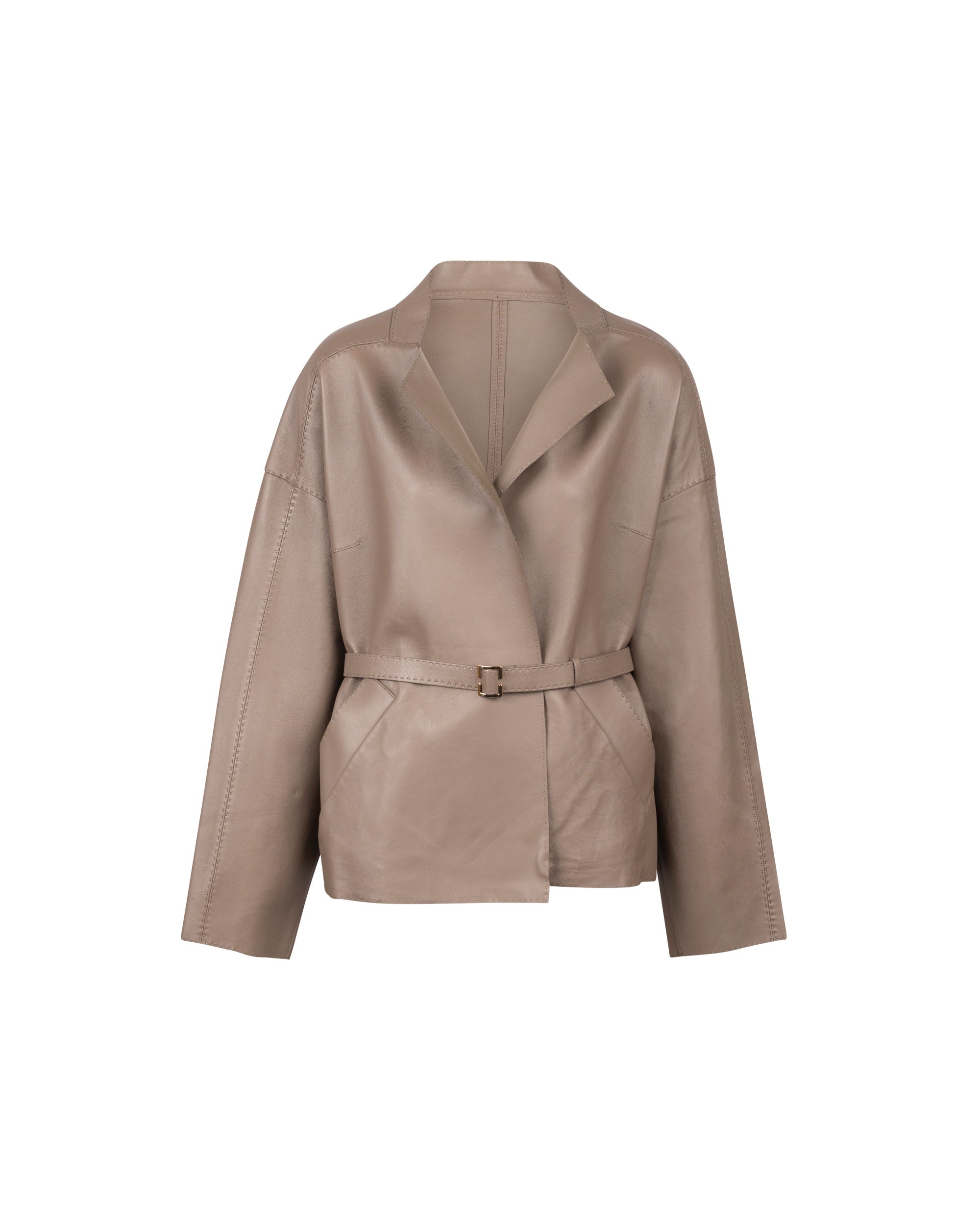 NORAH SUE Hand Stitch Nappa Jacket