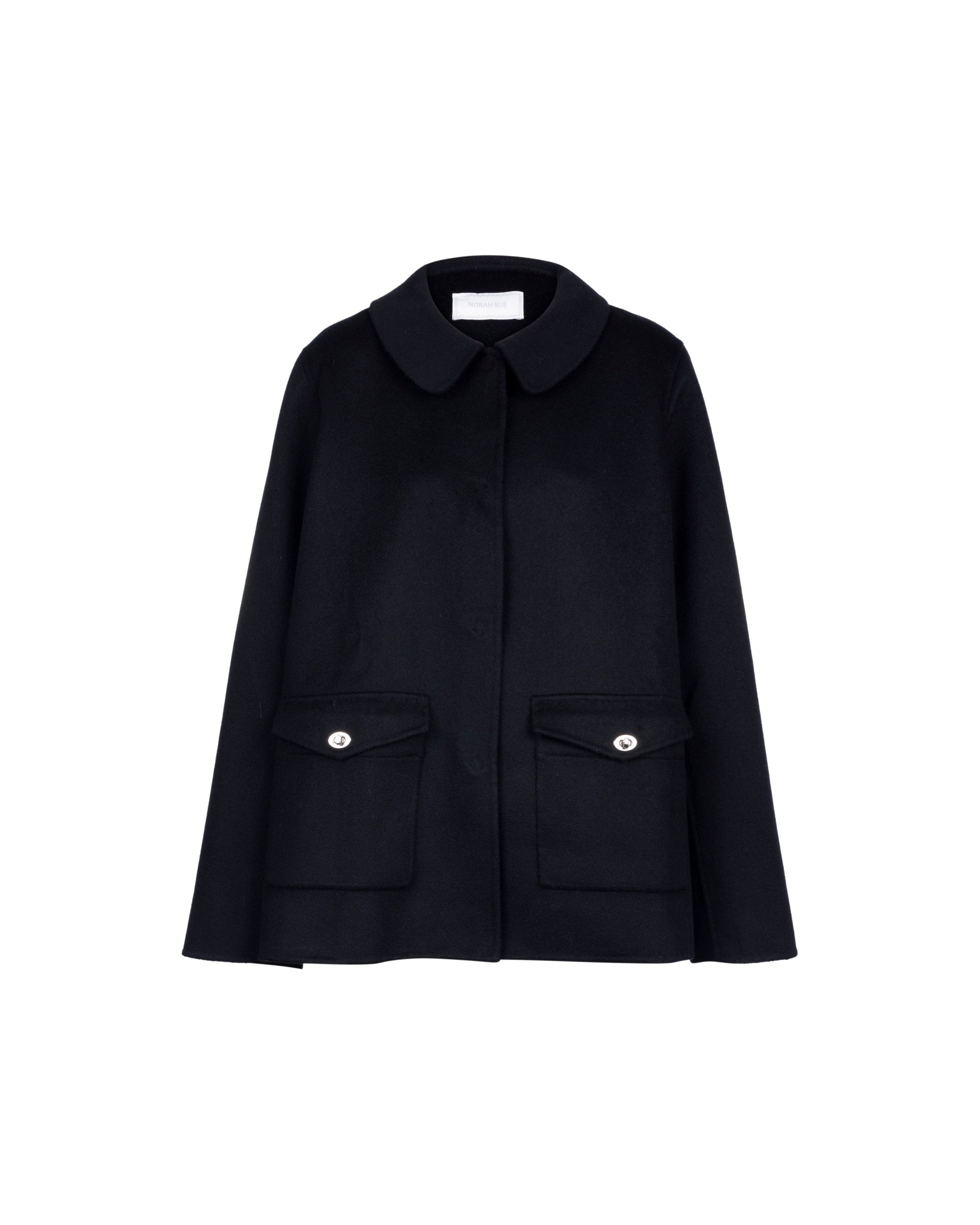 NORAH SUE Pure Cashmere Mid Length Jacket