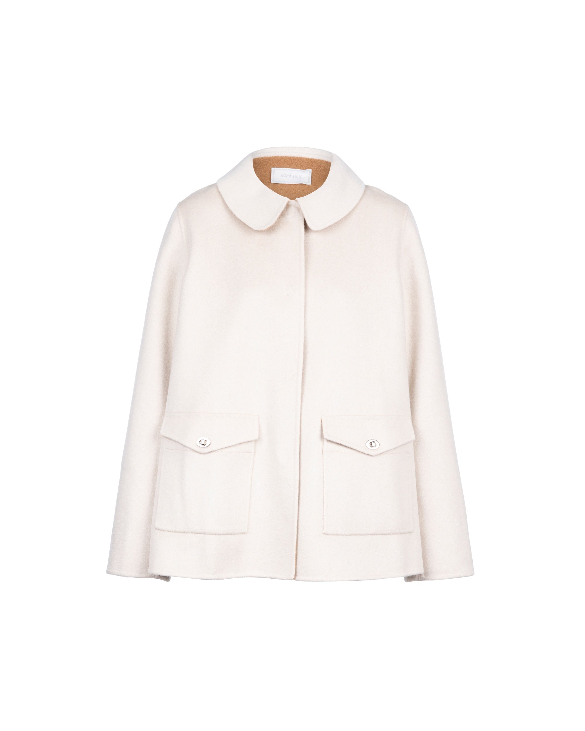 NORAH SUE Pure Cashmere Mid Length Jacket