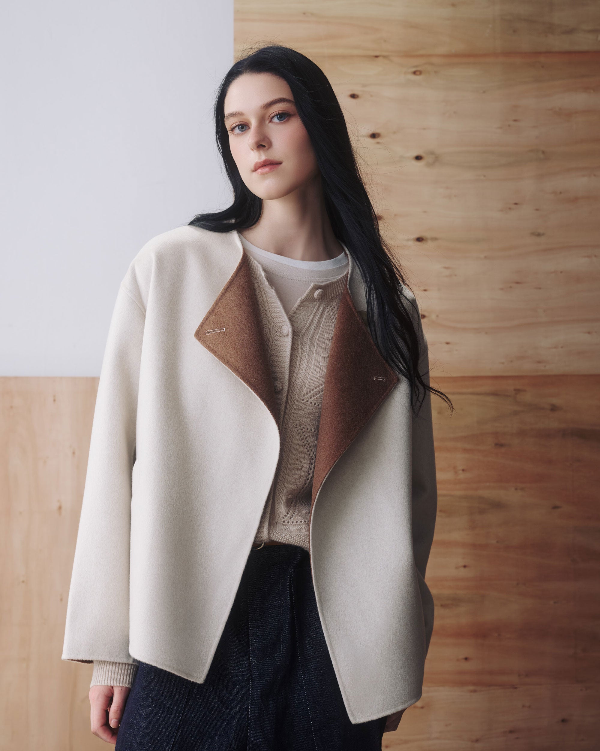 NORAH SUE Pure Cashmere Jacket