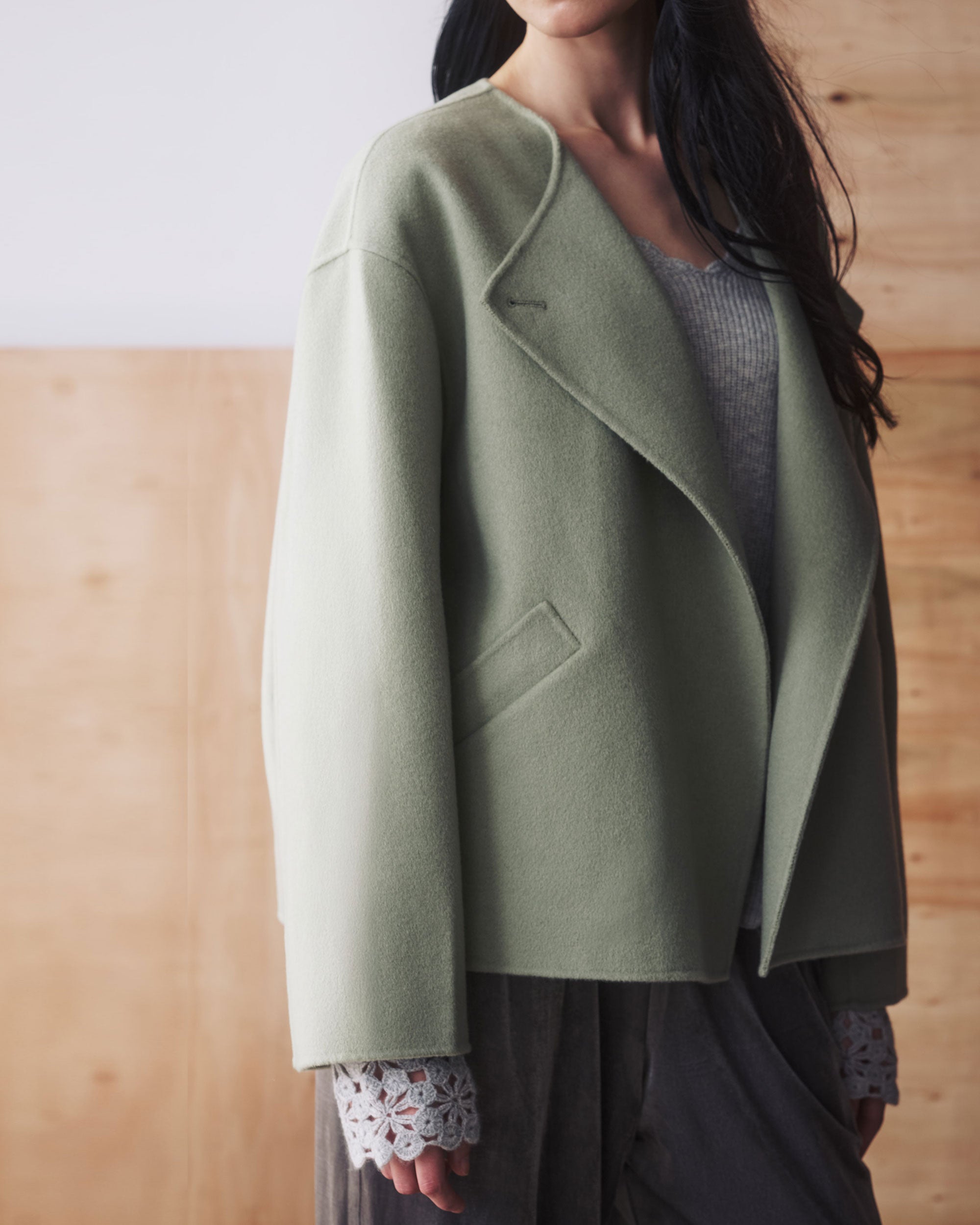 NORAH SUE Pure Cashmere Jacket