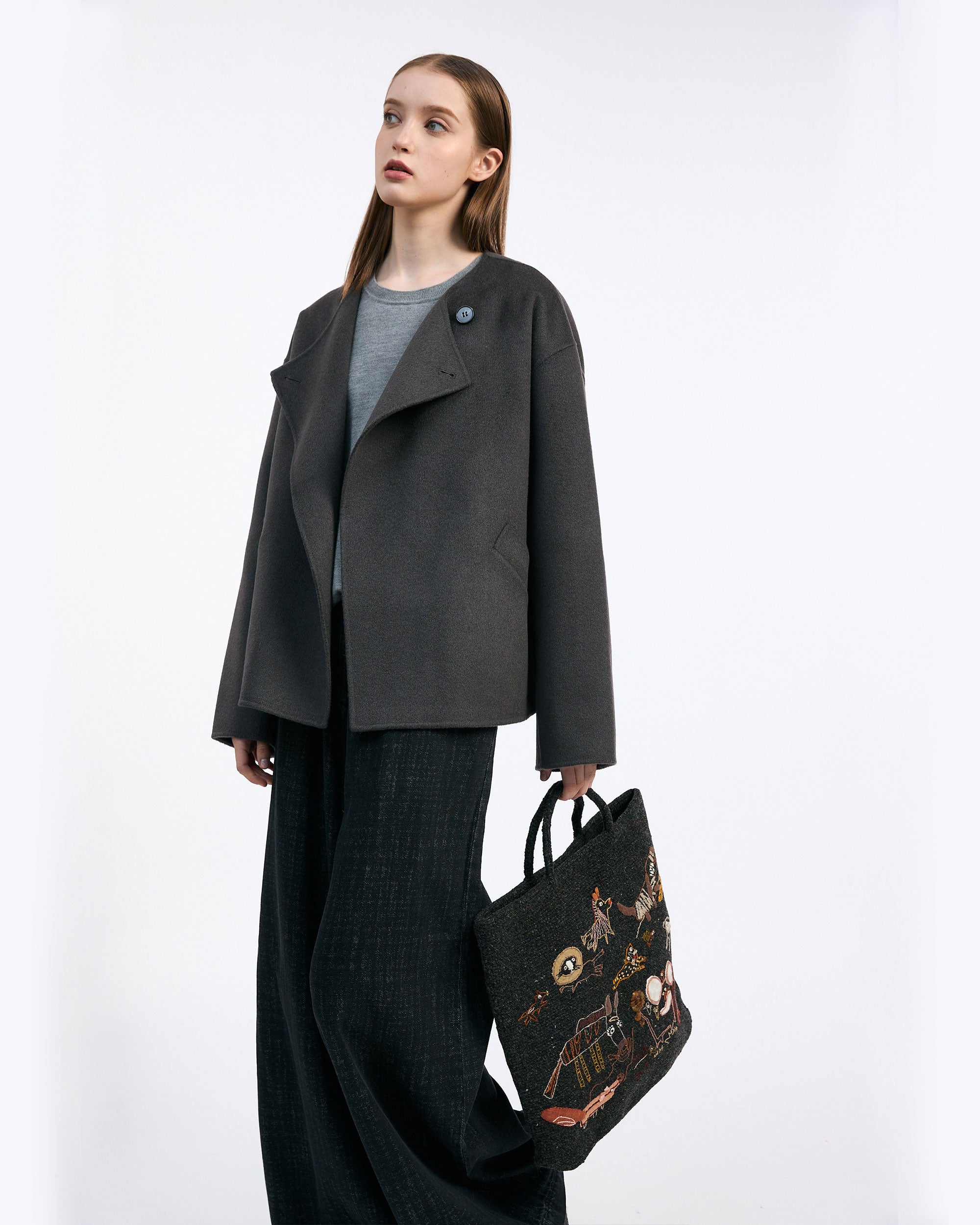 NORAH SUE Pure Cashmere Jacket