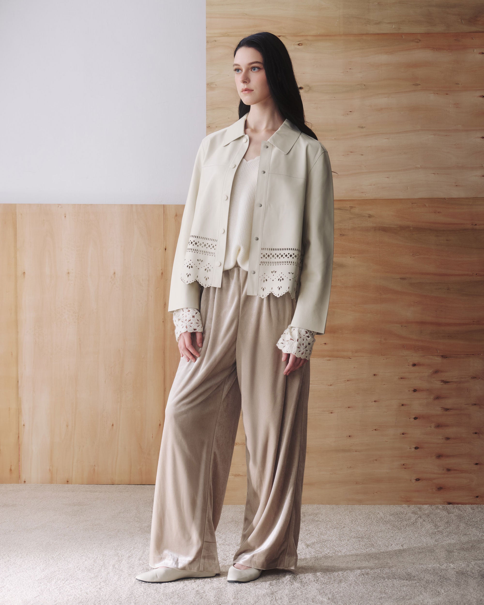 NORAH SUE NORAH SUE Boho Leather Jacket