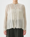 PAS DE CALAIS Botanical Dye Blouse With Front Pocket