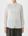 PAS DE CALAIS Classic Crinkle Cotton Blouse