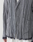 PAS DE CALAIS Normandy Linen Tailored Jacket