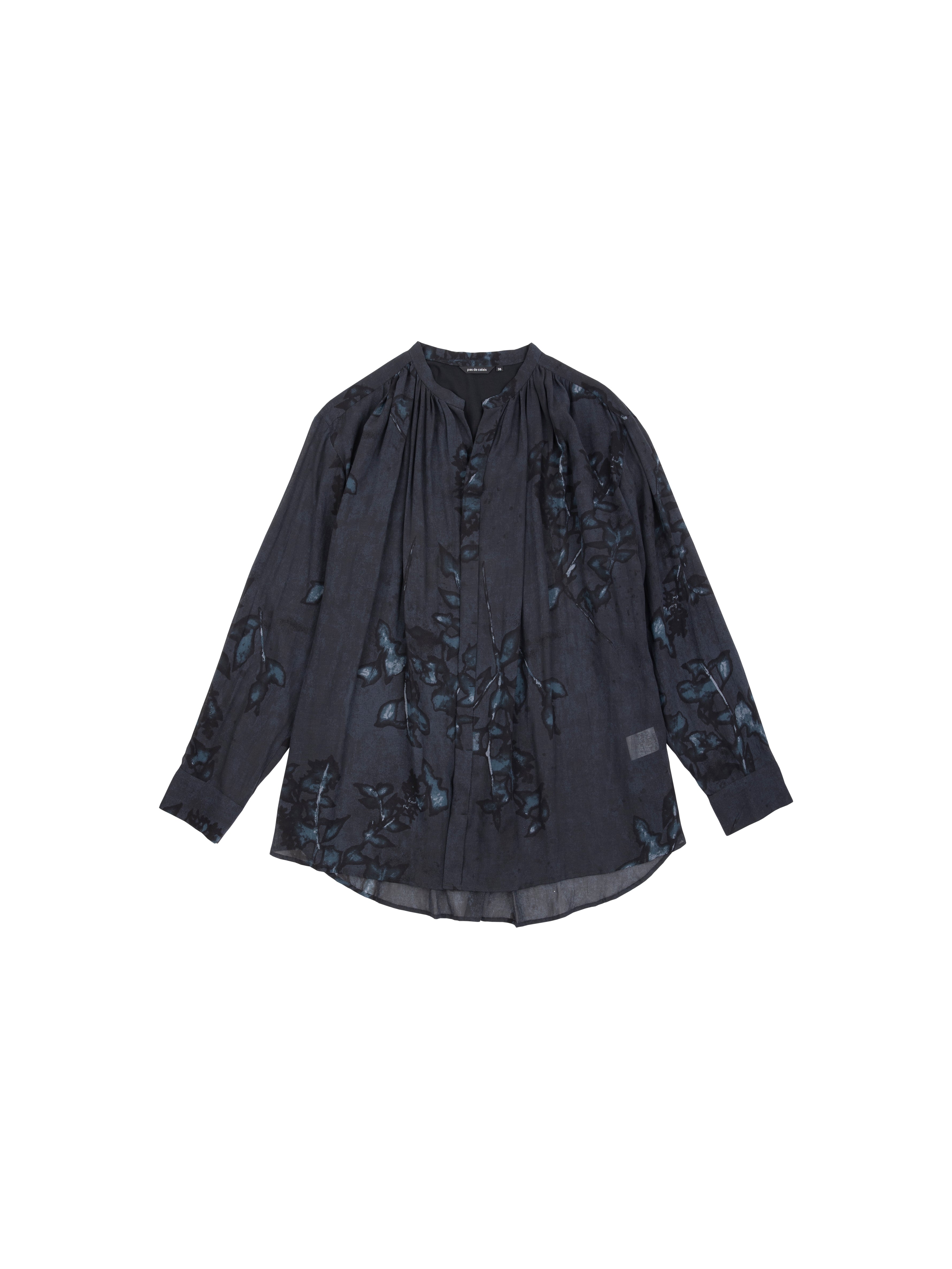 PAS DE CALAIS  Curpo Cotton Voile Print Blouse