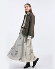 PAS DE CALAIS Eco Wool Herringbone Short Jacket