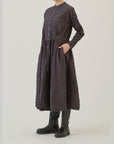 PAS DE CALAIS Cotton Typewriter Dress