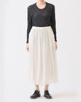 PAS DE CALAIS Botanical Dye Cotton Silk Lawn Long Skirt