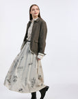 PAS DE CALAIS Animal Concert Print Skirt