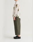 PAS DE CALAIS Summer Botanical Print Blouse
