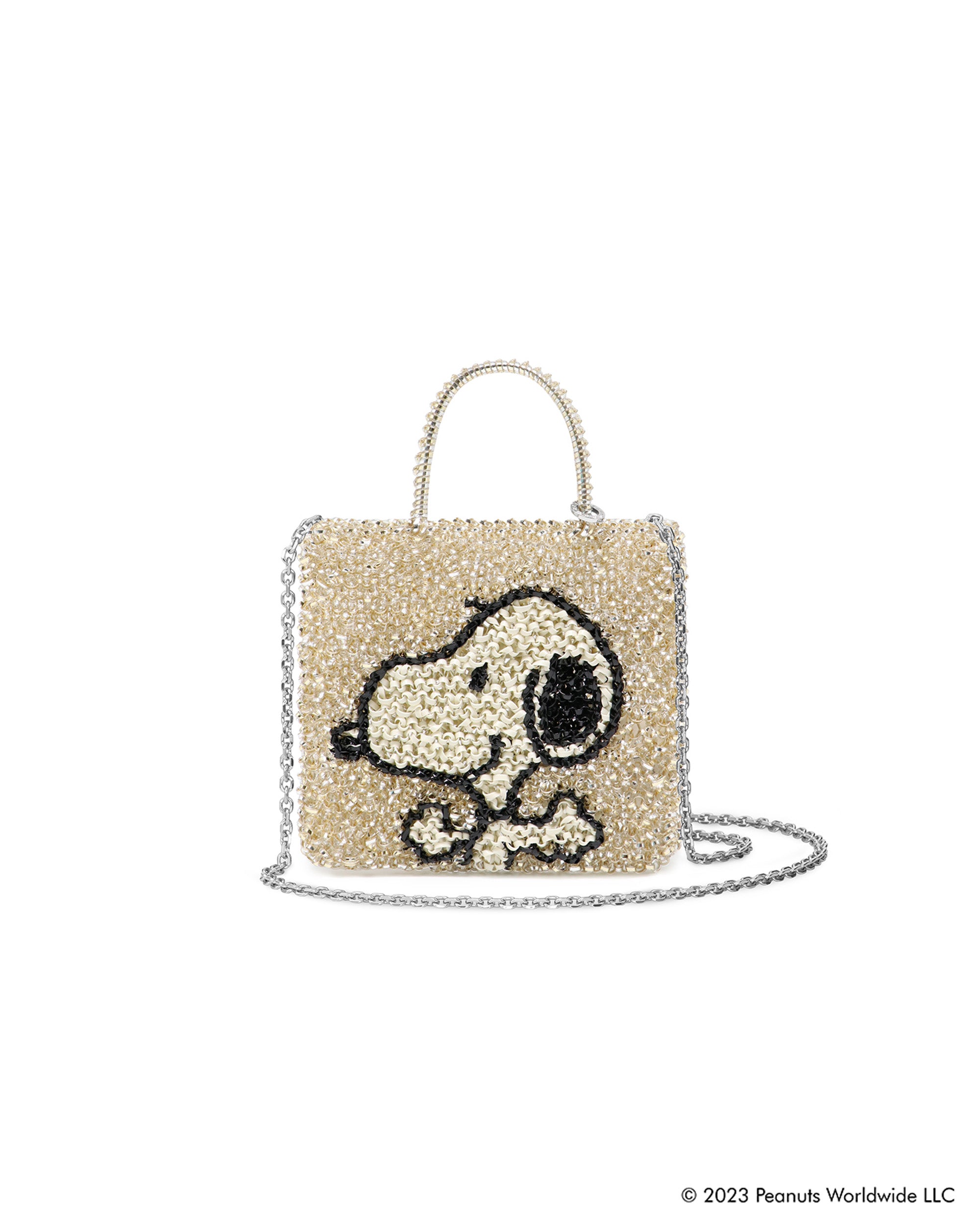 ANTEPRIMA WIREBAG x Snoopy Standard Miniatura Wirebag