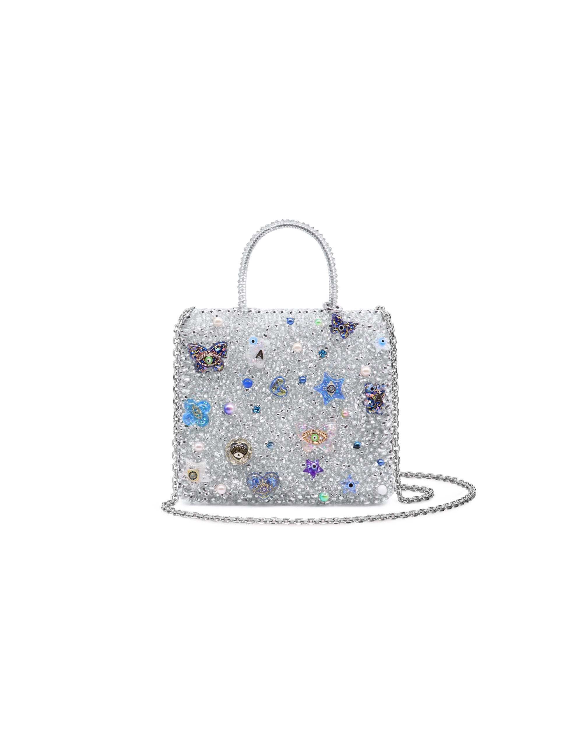 MANTEPRIMA x Mika Ninagawa Standard Miniatura Wirebag