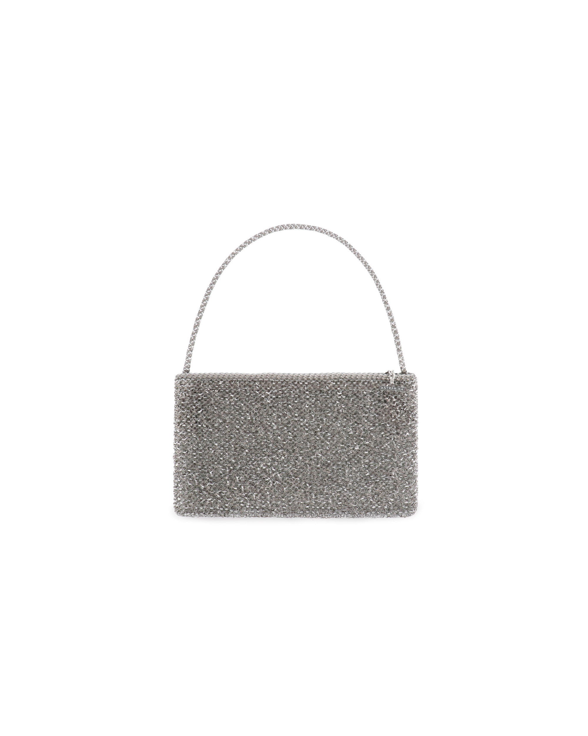 バッグ ANTEPRIMA STANDARD MINIATURA Argento 361 ANTEPRIMA - STANDARD MINIATURA CROSSBODY WIREBAG – Anteprima