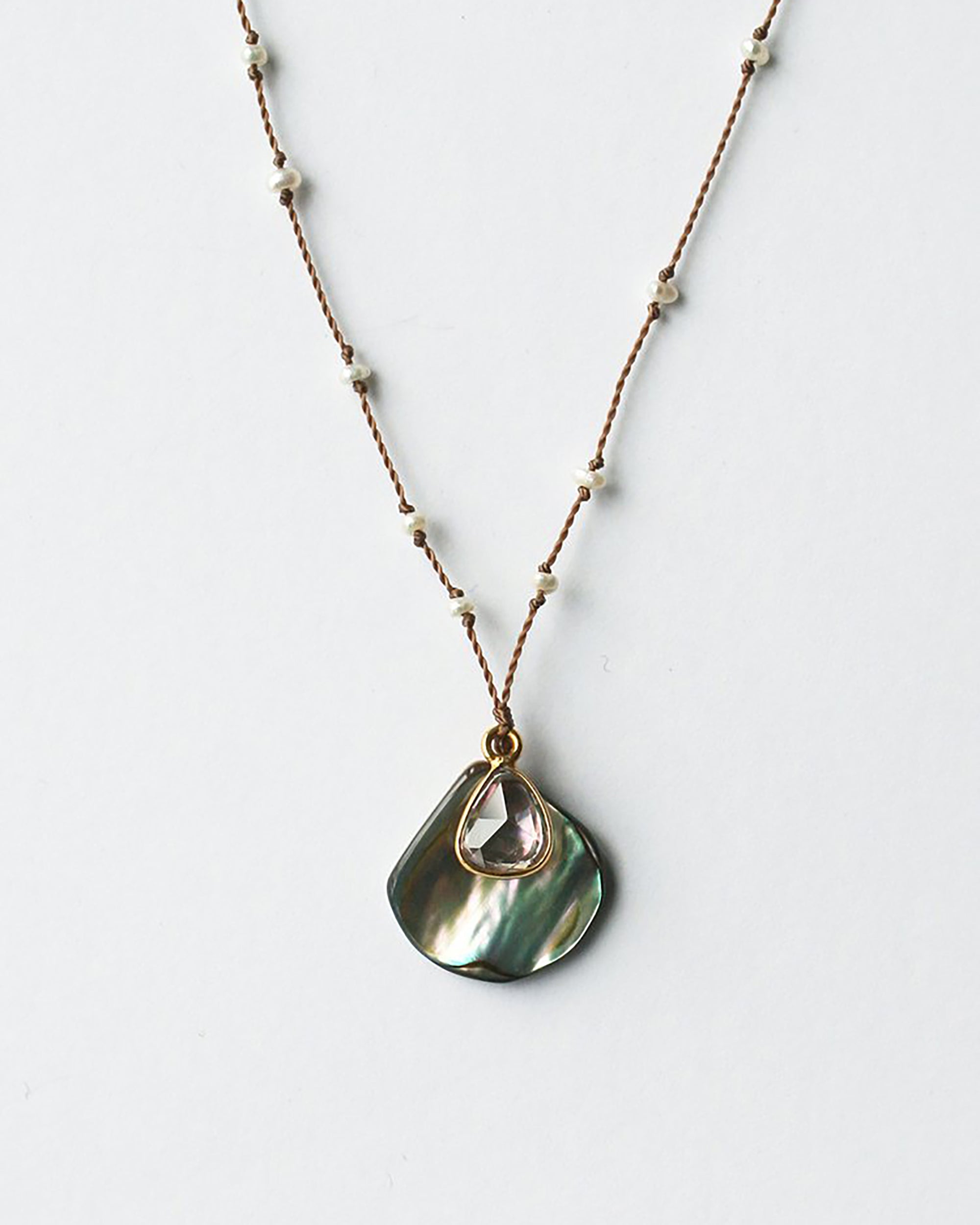 SEE REAL FLOWERS Sapphire Song Of The Sea Necklace