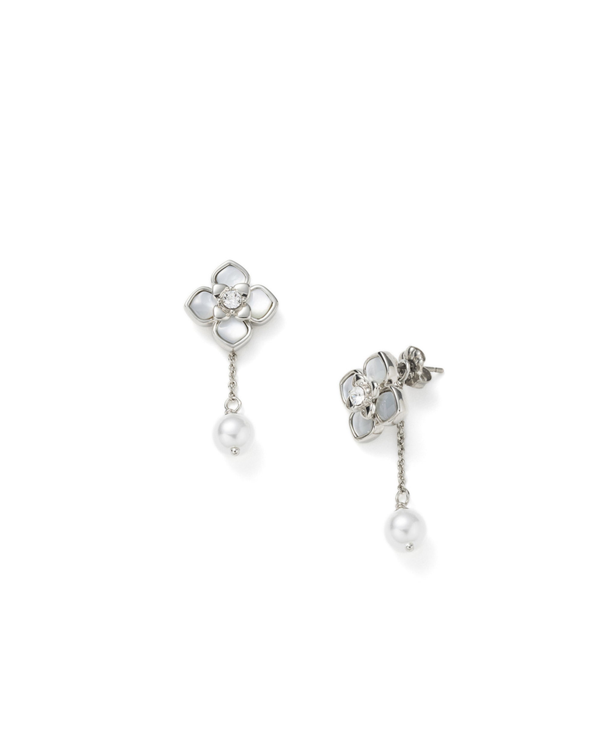 Vendome Christmas Rose Pierced Earring