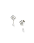 Vendome Christmas Rose Pierced Earring