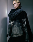 Édition de Paris Kintsugi Slub Yarn Knit Cardigan