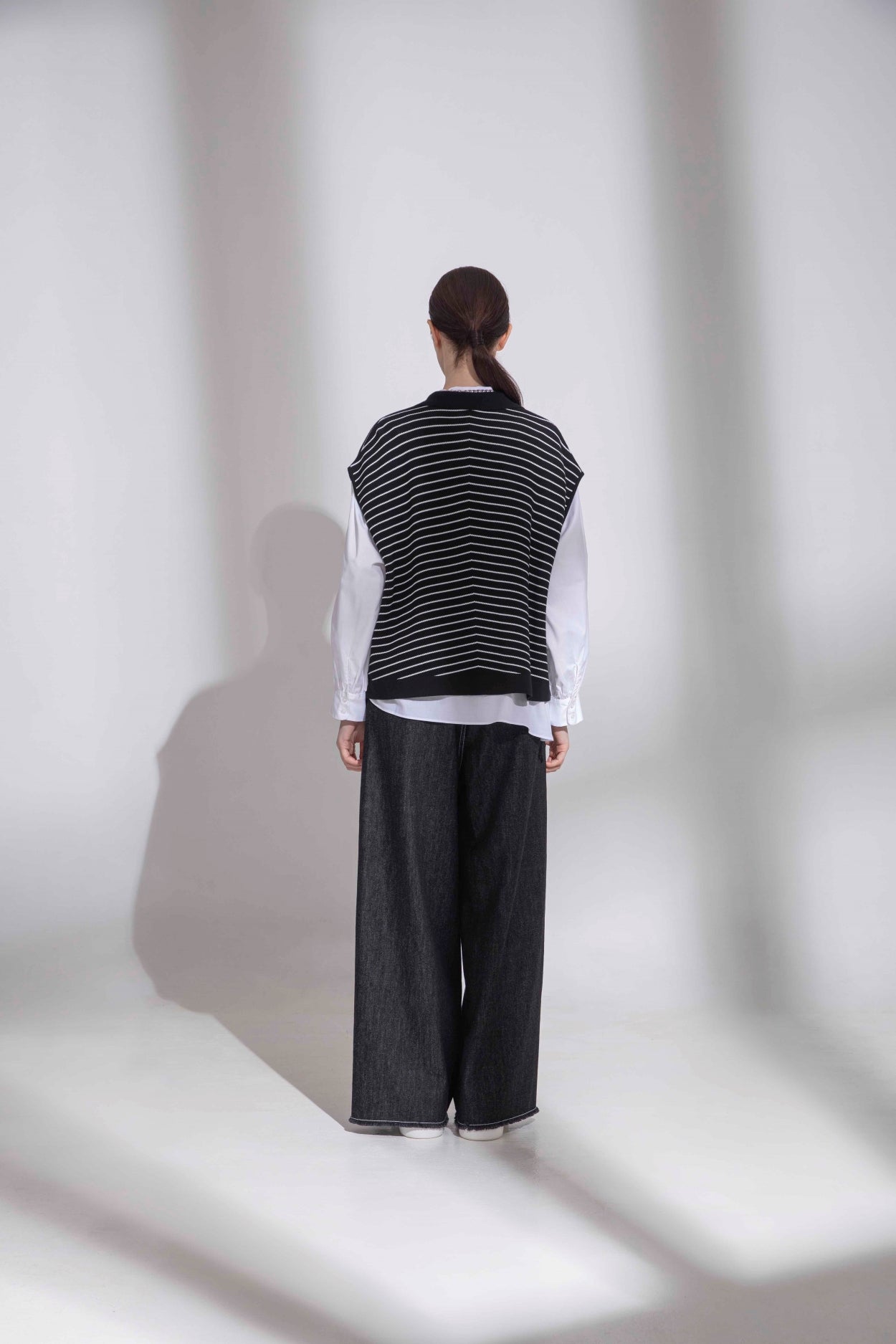 Athena Border Boxy Vest