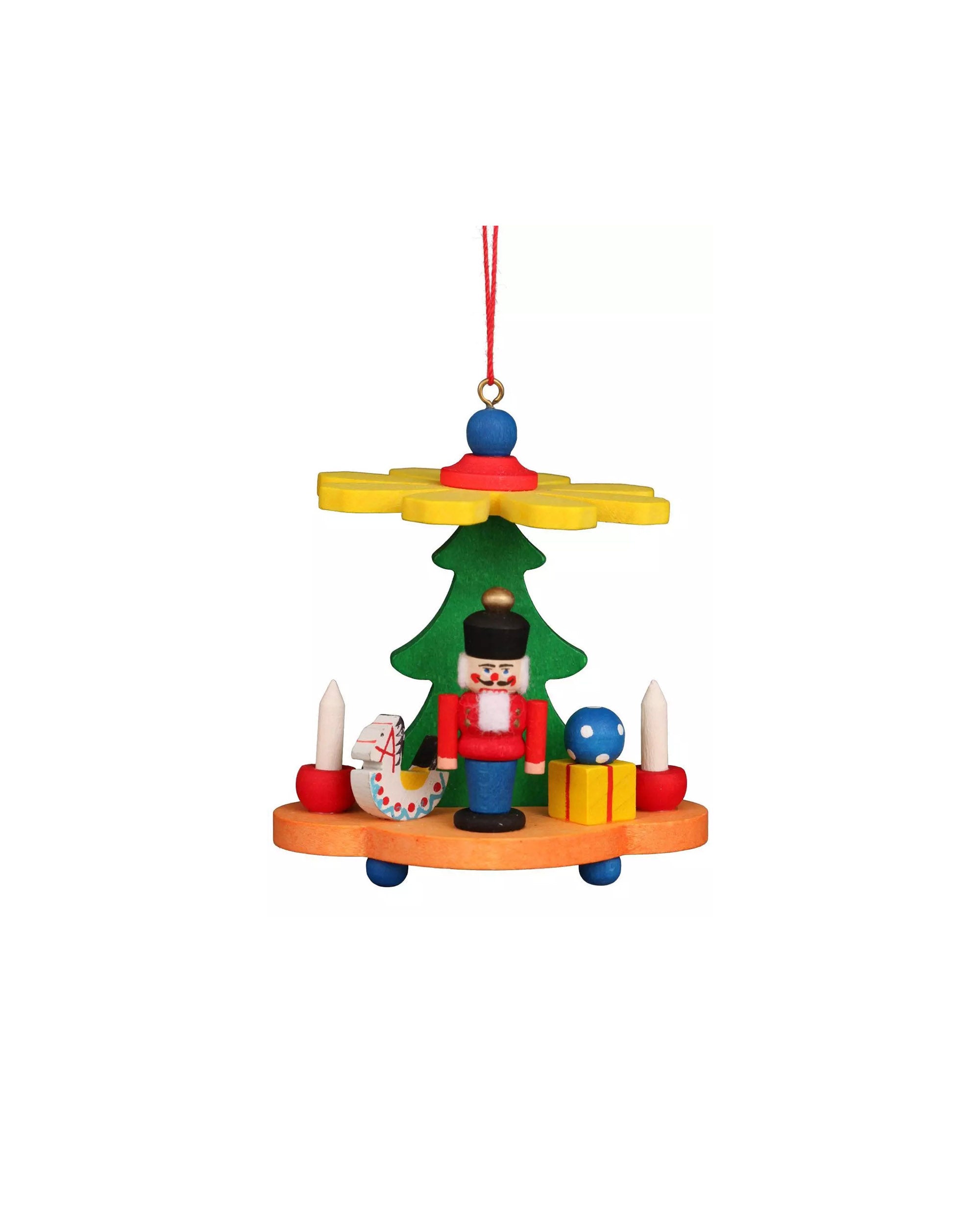 ULBRICHT Pyramid With Nutcracker Ornament